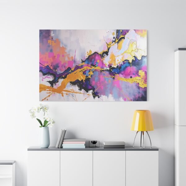Aurora Nexus Canvas Art Print - Image 2
