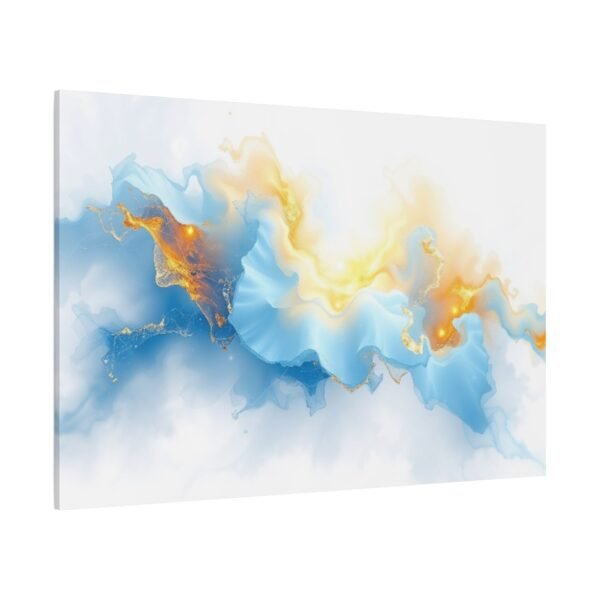Luminescent Realm Canvas Art Print - Modern Wall Decor - Image 4