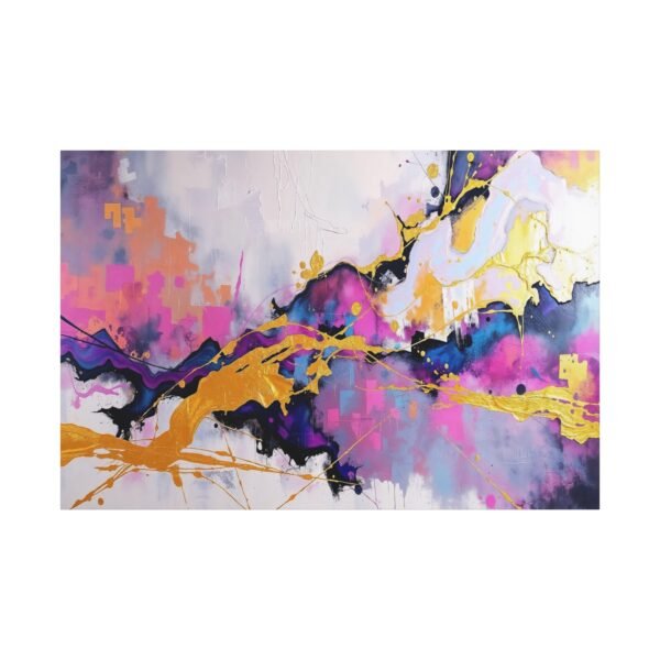 Aurora Nexus Canvas Art Print - Image 3