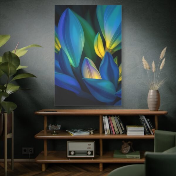 Tranquil Floral Canvas Art - Calm and Serene Wall Decor - Image 5