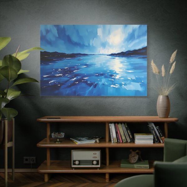 Peaceful Beach Sunset Canvas Print - Tranquil Coastal Wall Art Decor - Image 5
