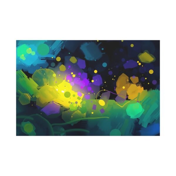Vibrant Abstract Canvas Art - Joyful and Energetic Wall Decor - Image 3