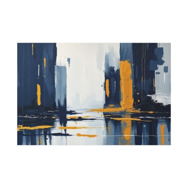 Urban Reflections Canvas Art Print - Image 3