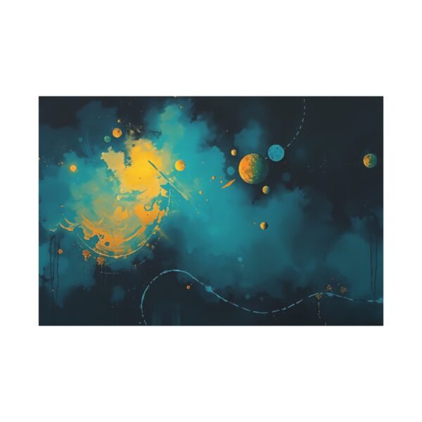 Cosmic Symphony Canvas Print - Image 3