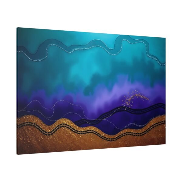 Serene Abstract Landscape Canvas Art - Calm and Inspiring Wall Decor - Image 4