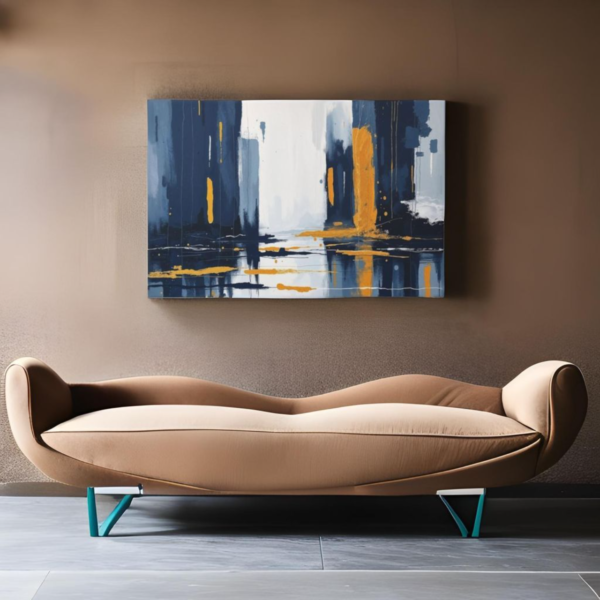 Urban Reflections Canvas Art Print - Image 2