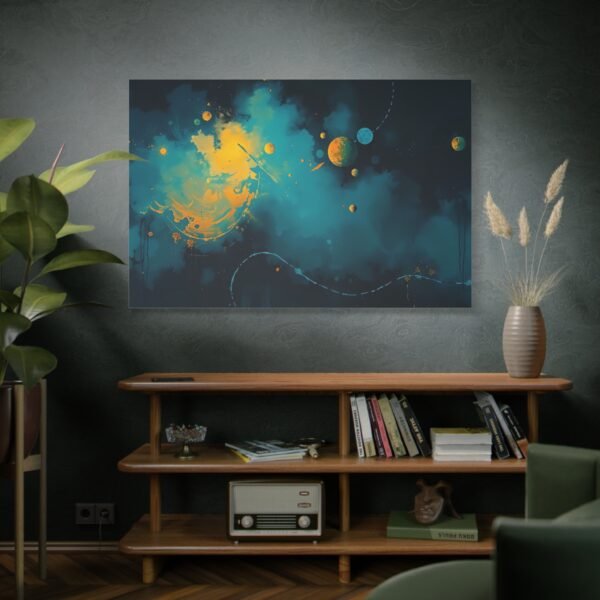 Cosmic Symphony Canvas Print - Image 5