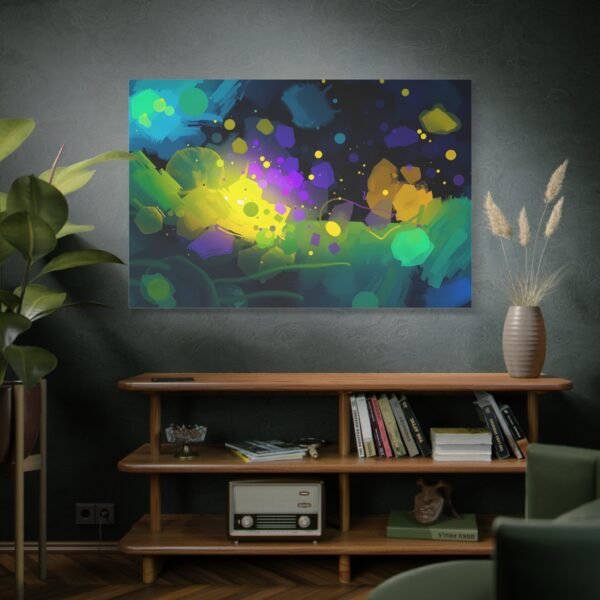 Vibrant Abstract Canvas Art - Joyful and Energetic Wall Decor - Image 5