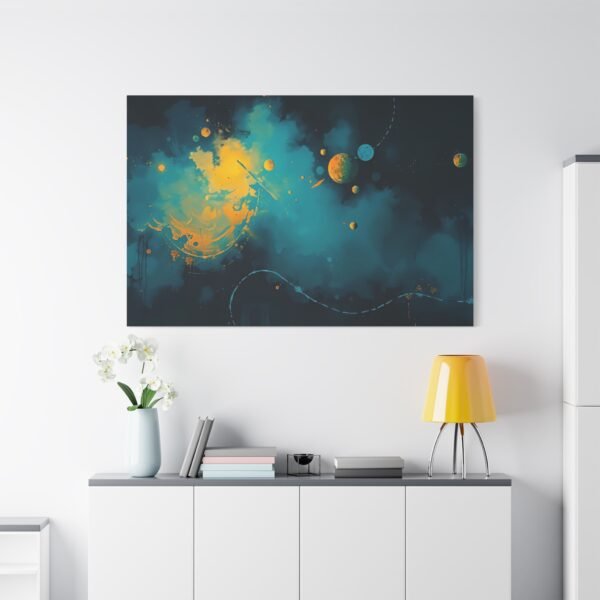 Cosmic Symphony Canvas Print - Image 2