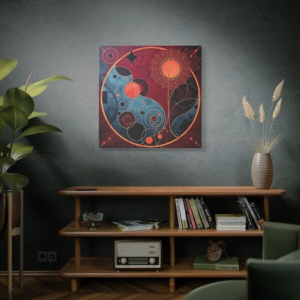 Meditative Mandala Canvas Art - Calming and Centering Wall Decor - Image 2