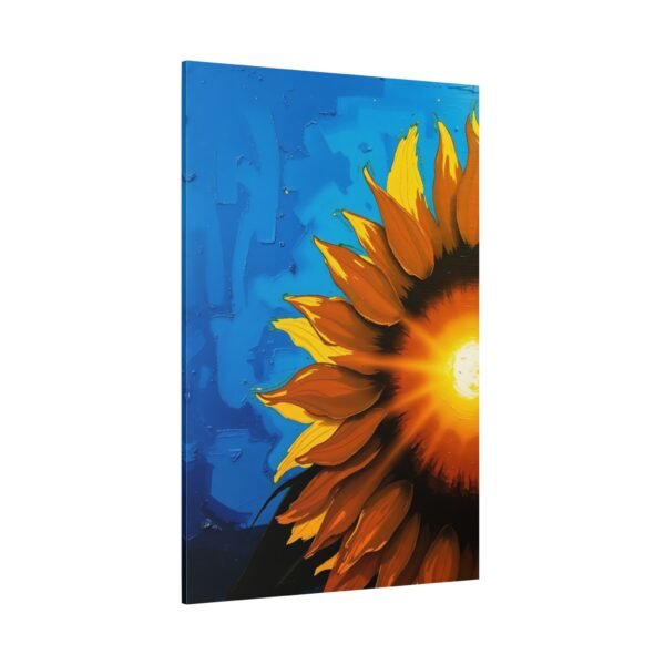 Joyful Sunflower Canvas Art Print - Uplifting and Inspiring Wall Decor - Image 4