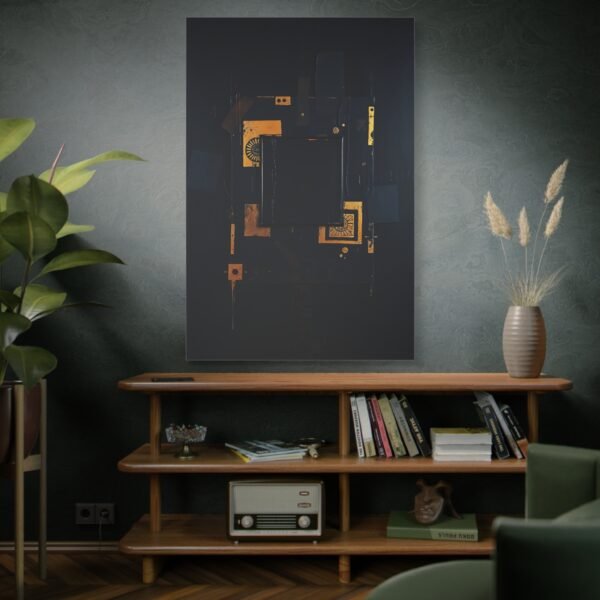 Modern Industrial Canvas Art - Bold and Edgy Wall Decor - Image 5
