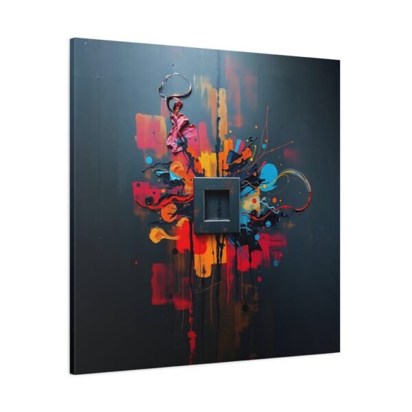 Contemplative Abstract Canvas Art - Modern and Thought-Provoking Wall Decor - Image 4