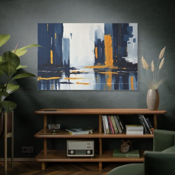 Urban Reflections Canvas Art Print - Image 5