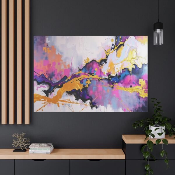 Aurora Nexus Canvas Art Print - Image 5