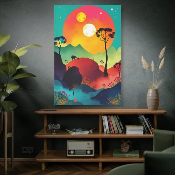 Dreamy Landscape Canvas Art - Magical and Whimsical Wall Decor - Image 5