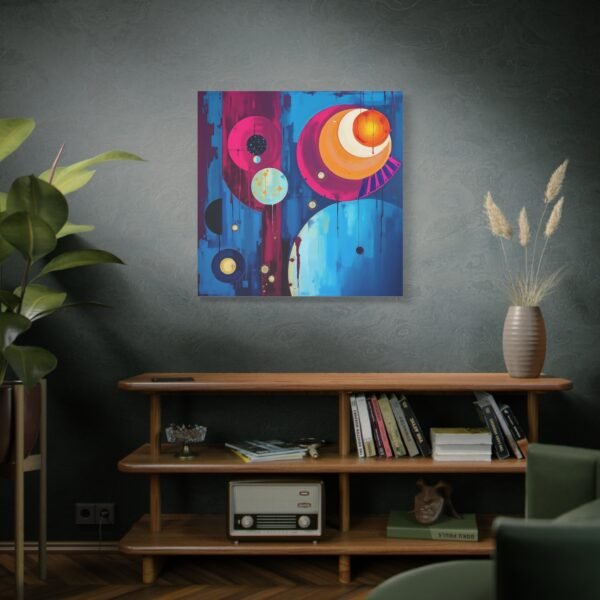 Vibrant Abstract Shapes Canvas Art - Joyful and Modern Wall Decor - Image 5