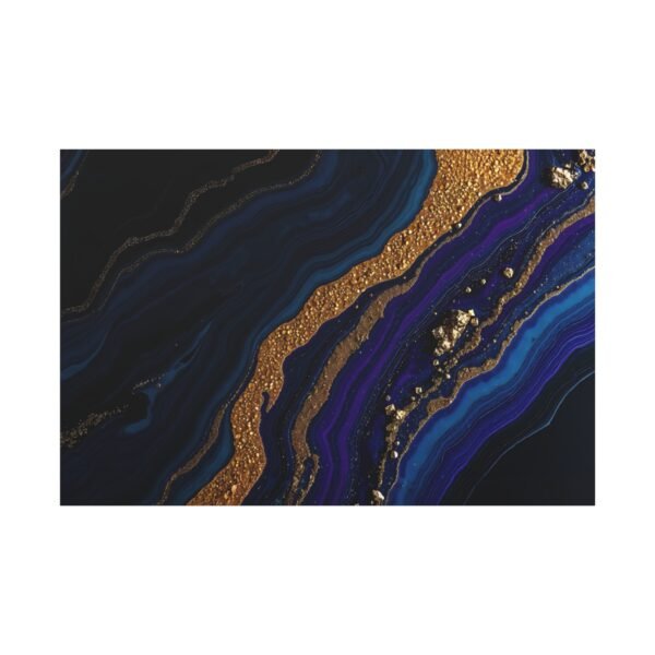 Elegant Abstract Flowing Lines Canvas Art - Calm and Inspiring Wall Decor - Image 3