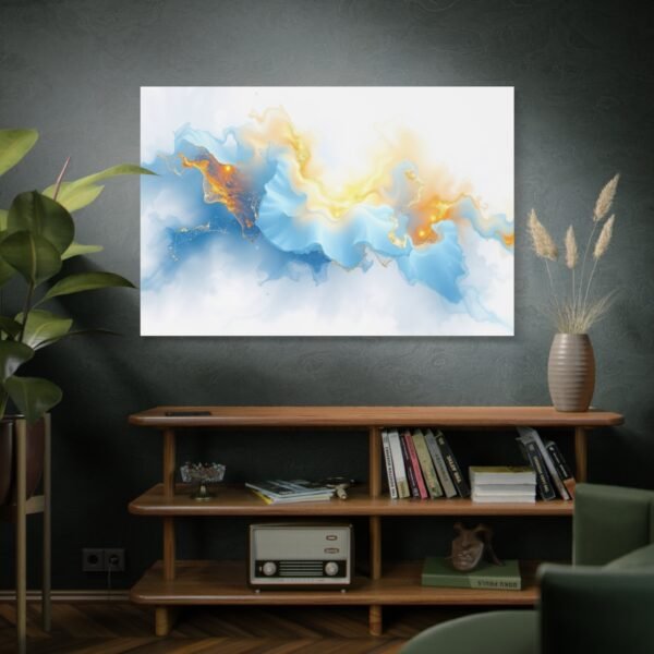 Luminescent Realm Canvas Art Print - Modern Wall Decor - Image 5